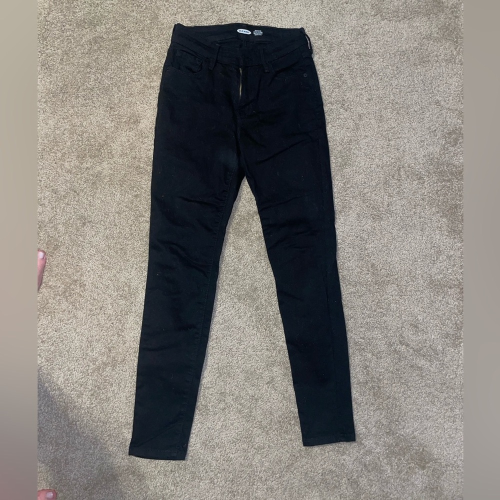 Old navy size 2 petite skinny black jeans